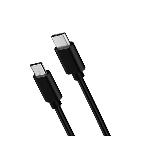 Дата-кабель 013-001 USB-C - microUSB, 2.1A, 1.2 м