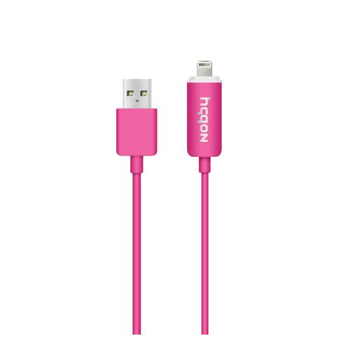 Data Cable USB – iPhone/iPad (8pin) LED 1 m