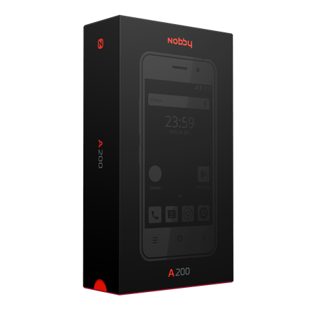 Nobby - Смартфон Nobby A200, Красный